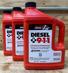 lot 32 image: PowerService Diesel 911 lot of 3