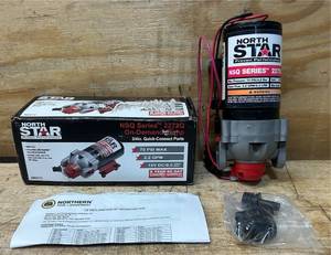 lot 45 image: NorthStar NSQ Series 12V On-Demand Sprayer Diaphragm Pump with Quick-Connect Ports, 2.2 GPM #2682272 Msrp $119.99