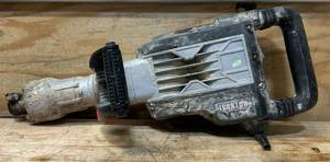lot 51 image: Ironton Heavy-Duty Demolition Breaker Hammer, 2000 BPM, 110V, 15 Amps #4972843 Msrp $399.99
