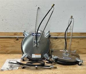 lot 62 image: Powerhorse Pressure Washer Surface Cleaner, 16in. Dia lot of 3