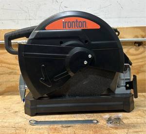 lot 66 image: Ironton 14in. Chop Saw, 15 Amps, 5 HP #4975091 Msrp $159.99