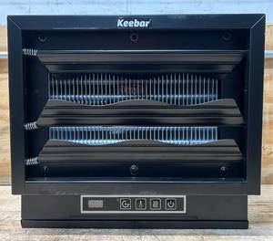 lot 91 image: Keebar 7500W Digital Electric Overhead Garage Heater, 240V, 25,590 BTU, Model# HS1275-08 #5212133 Msrp $239.99