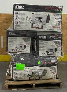 lot 300 image: NorthStar High-Flow ATV Boomless Broadcast and Spot Sprayer, 26-Gallon Capacity, 5.5 GPM, 12 Volts lot of 6 #99907 Msrp $3,299.94