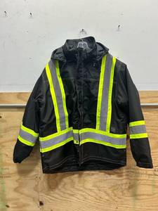 lot 129 image: Work King Safety High Visibility Jacket Sized XL
