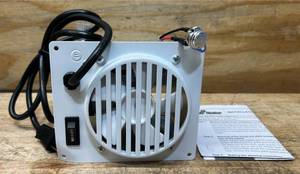 lot 206 image: Mr. Heater Vent-Free Wall Heater Blower Fan, 20,000 30,000 BTU, Model# F299201 #52571 Msrp $29.99