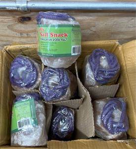 lot 234 image: Jolly Salt Snack Himalayan Rock Salt lot of 12