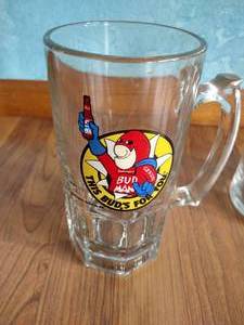 Large Vintage Bud Man Mug