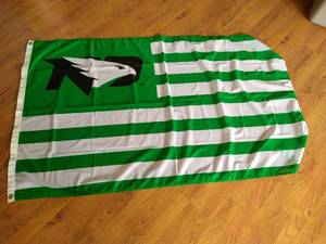 UND Fighting Hawks Flag