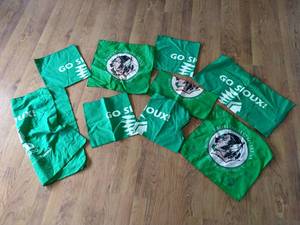 (9) Fighting Sioux Hankies