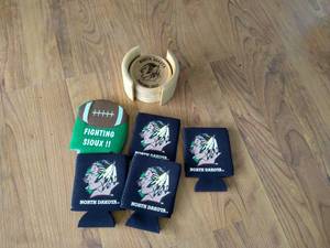 Fighting Sioux Can Koozies & Coasters