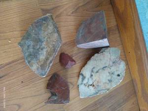Large Rough Stone Lot  Jasper  Quartz  Lapidary Material
