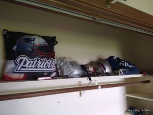 Large New England Patriots Lot