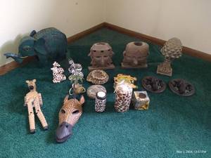 AfricanAsian Decor Lot