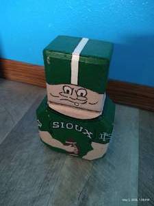 Fighting Sioux Brick Football Player