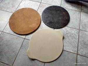 (3) Pizza Stones - (2) Pampered Chef