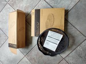 Pampered Chef Simple Slicer (NIB) & Microwave Chip Maker