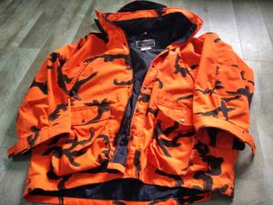 Field & Stream Camo Jacket & Hood - 2XL
