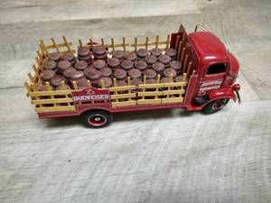 Collectible Budweiser Truck With Barrels