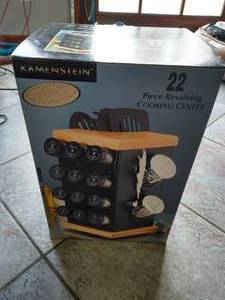 Brand New Revolving 22-Piece Cook Center