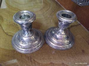 (2) Sterling Weighted Candlesticks
