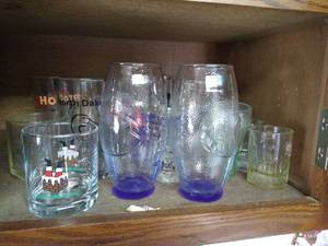 Large Logo Glassware Lot - A&W, Etc