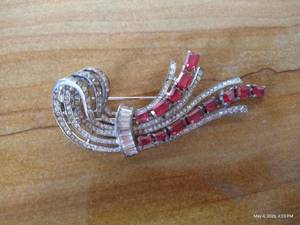 Trifari Sterling Silver Pin