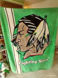 Fighting Sioux Blanket