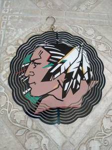 Fighting Sioux Wind Spinner - Not Bent