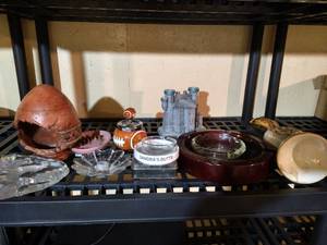 Large Lot of Mostly Ashtrays