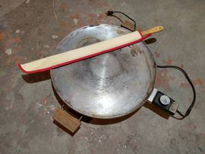 Lefse Making Lot - Griddle & Lefse Stick