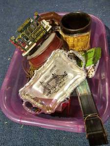 Tray of Travel Souvenirs - Nice Variety