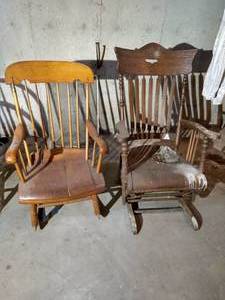 (2) Antique Rocking Chairs