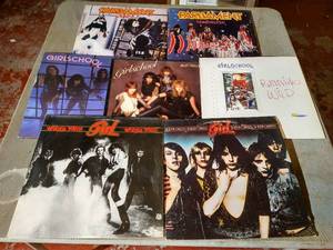 (7) Vintage LP Albums - 70s Rock