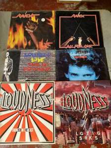 (6) Vintage LP Albums - 70s Rock