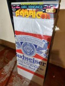 Large Vintage Budweiser Wall Hanging - New