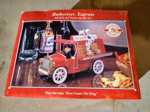 Enesco Budweiser Express Multi-Action Musical