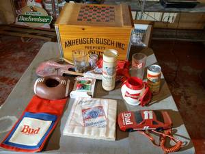 Miscellaneous Budweiser Collectible Lot