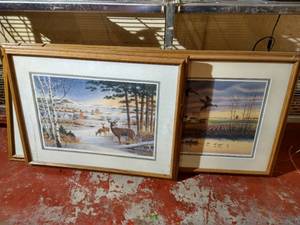 (3) SignedNumbered Raedeke Prints