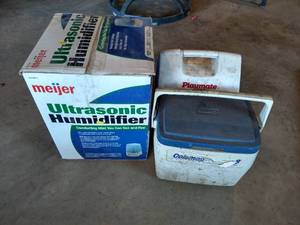 (2) Small Coolers & Humidifier
