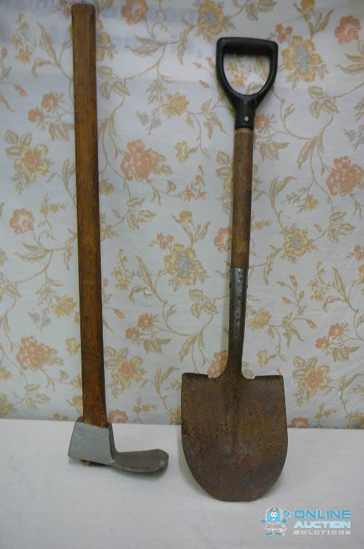 Shovel and Grub Axe