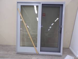 lot 8 image: Sliding Patio Door Light Gray
