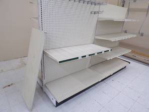 lot 73 image: Shelving Units - Double Sided, Single Side