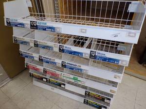 lot 103 image: Bin Shelving