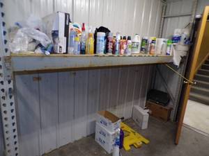 lot 151 image: Cleaning Supplies, Toilet Dispenser and So Much More