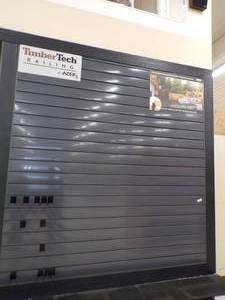 lot 158 image: 8x94 Grey Display Board Back