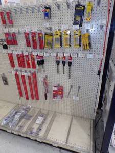 lot 223 image: Milwaukee Bits, Dewalt Jig Saw Blades, Plumber Tape