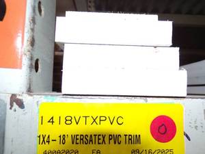 lot 281 image: PVC Trim Assortment 18