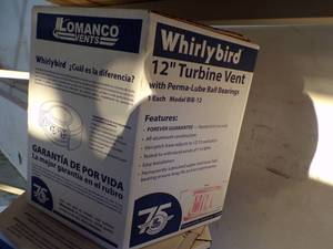 lot 286 image: 12 Turbine Vent