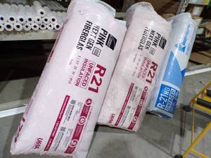 lot 293 image: 8 Rolls of Insulation