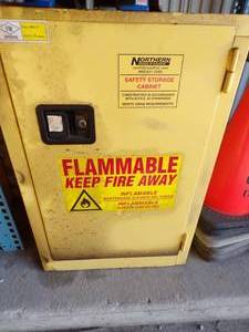 lot 297 image: Safety Cabinet with Contents - Model BA12